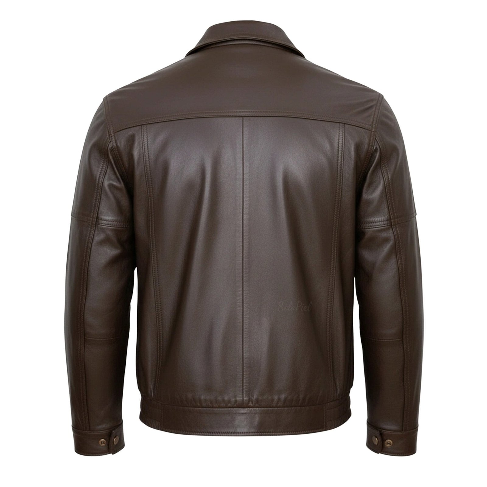 Chamarra de Piel de Borrego para Caballero Con Elástico Alemana - Image 6