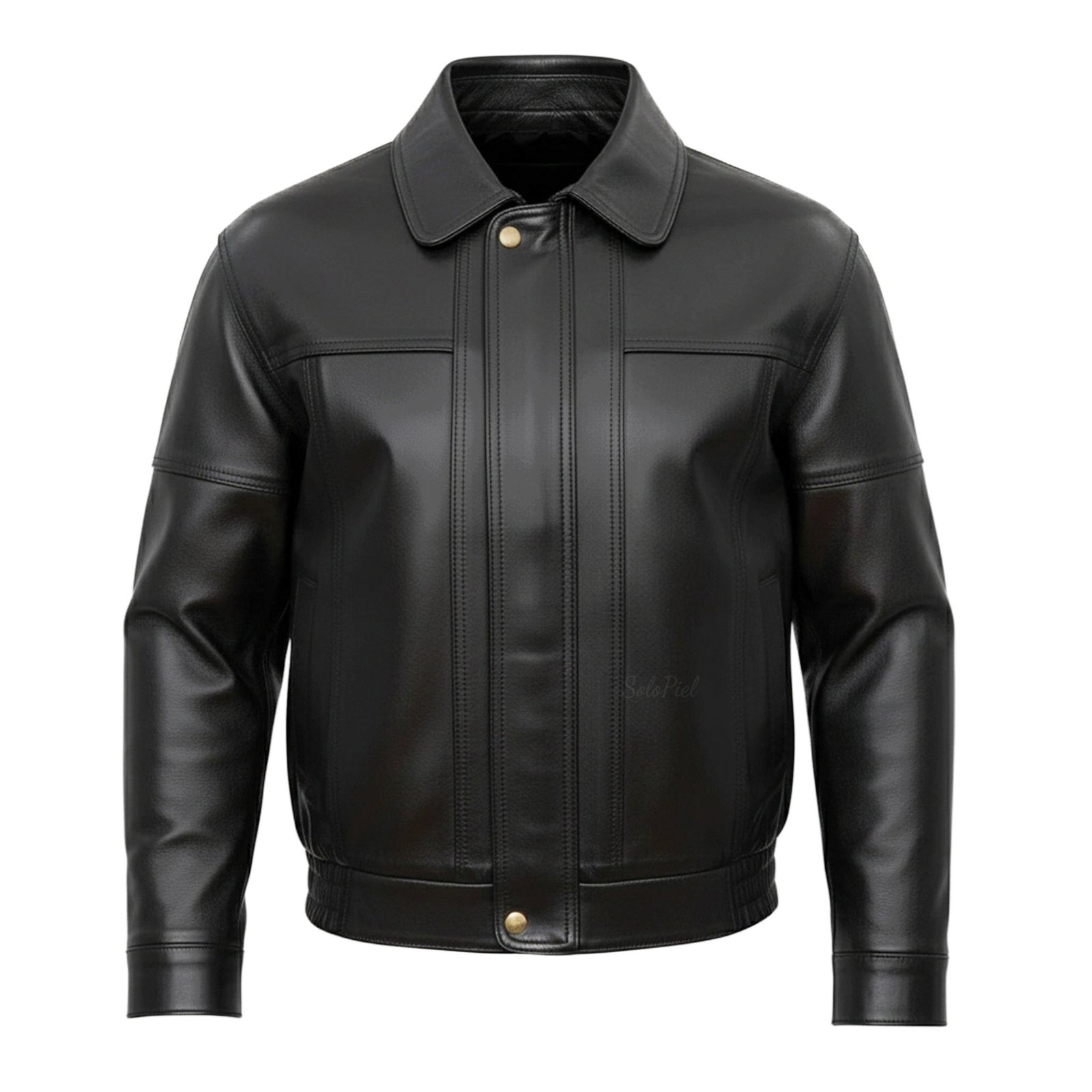 Chamarra de Piel de Borrego para Caballero Con Elástico Alemana