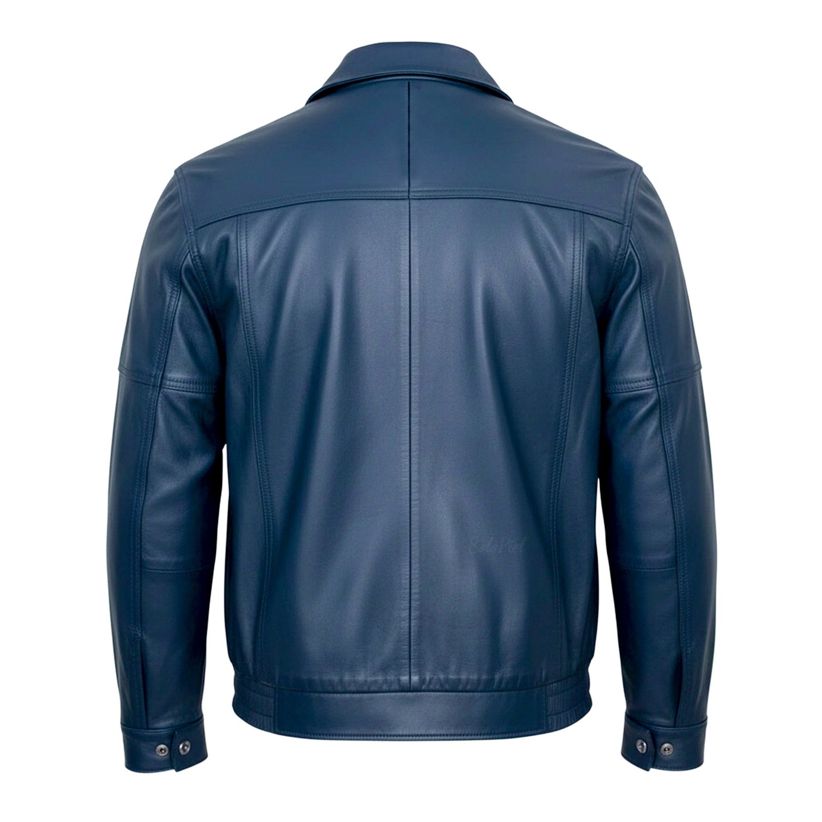 Chamarra de Piel de Borrego para Caballero Con Elástico Alemana - Image 4