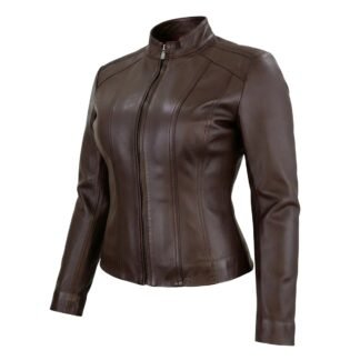 Chamarra  de Piel de Borrego para Dama Alejandra Slim