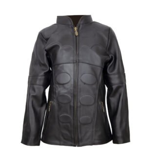 Chamarra de Piel Estilo Batman Para Niño