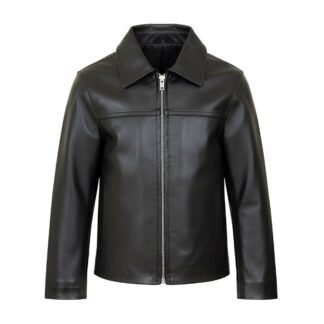 Chamarra de Piel Corte Italiano Para Niño