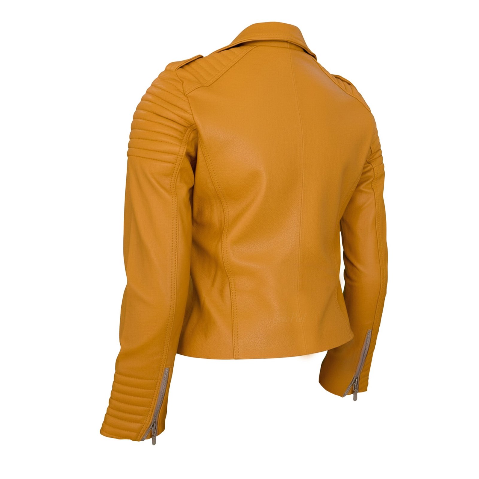 Chamarra de Piel de Borrego para Dama Torera Slim Rockera Galilea - Image 4