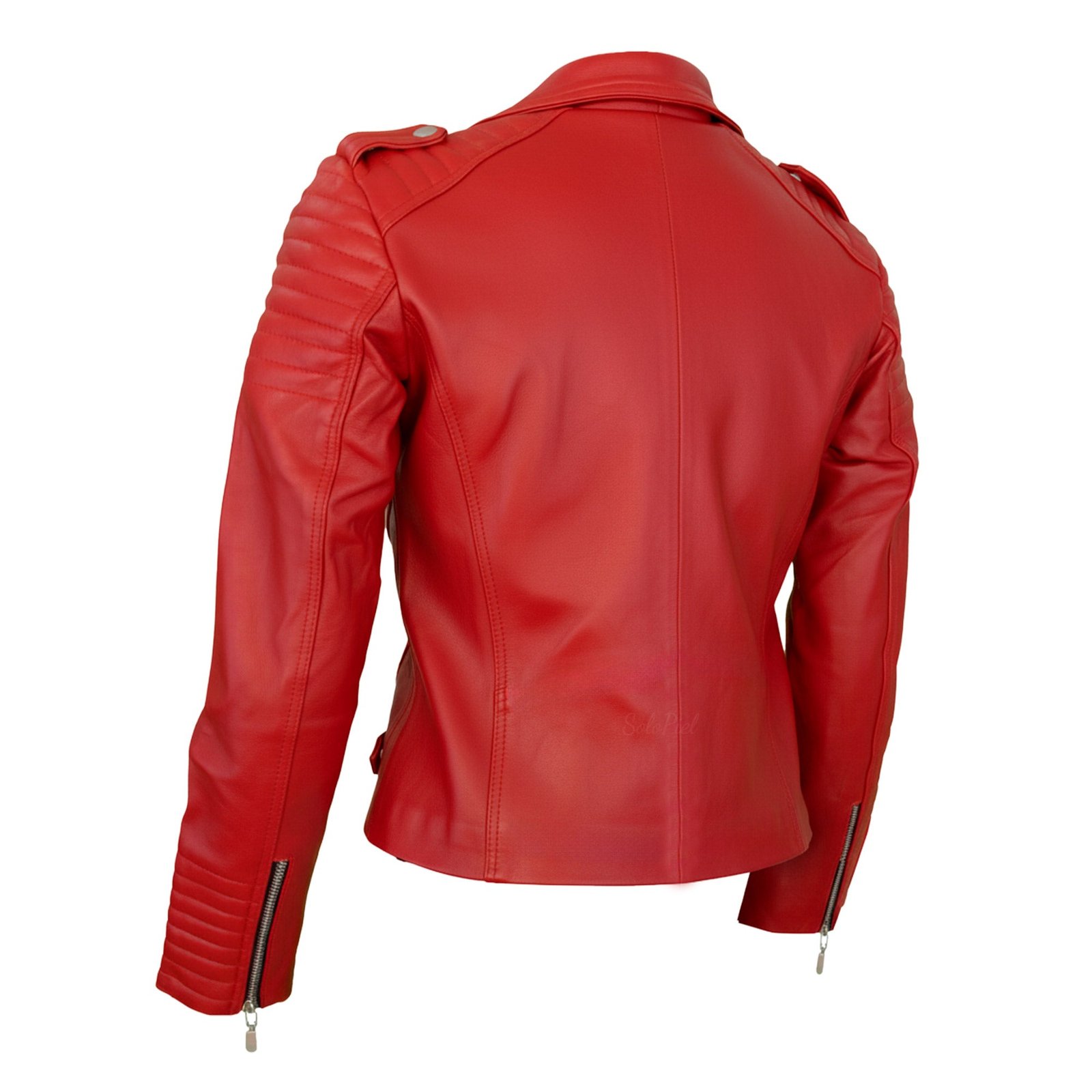 Chamarra de Piel de Borrego para Dama Torera Slim Rockera Galilea - Image 5