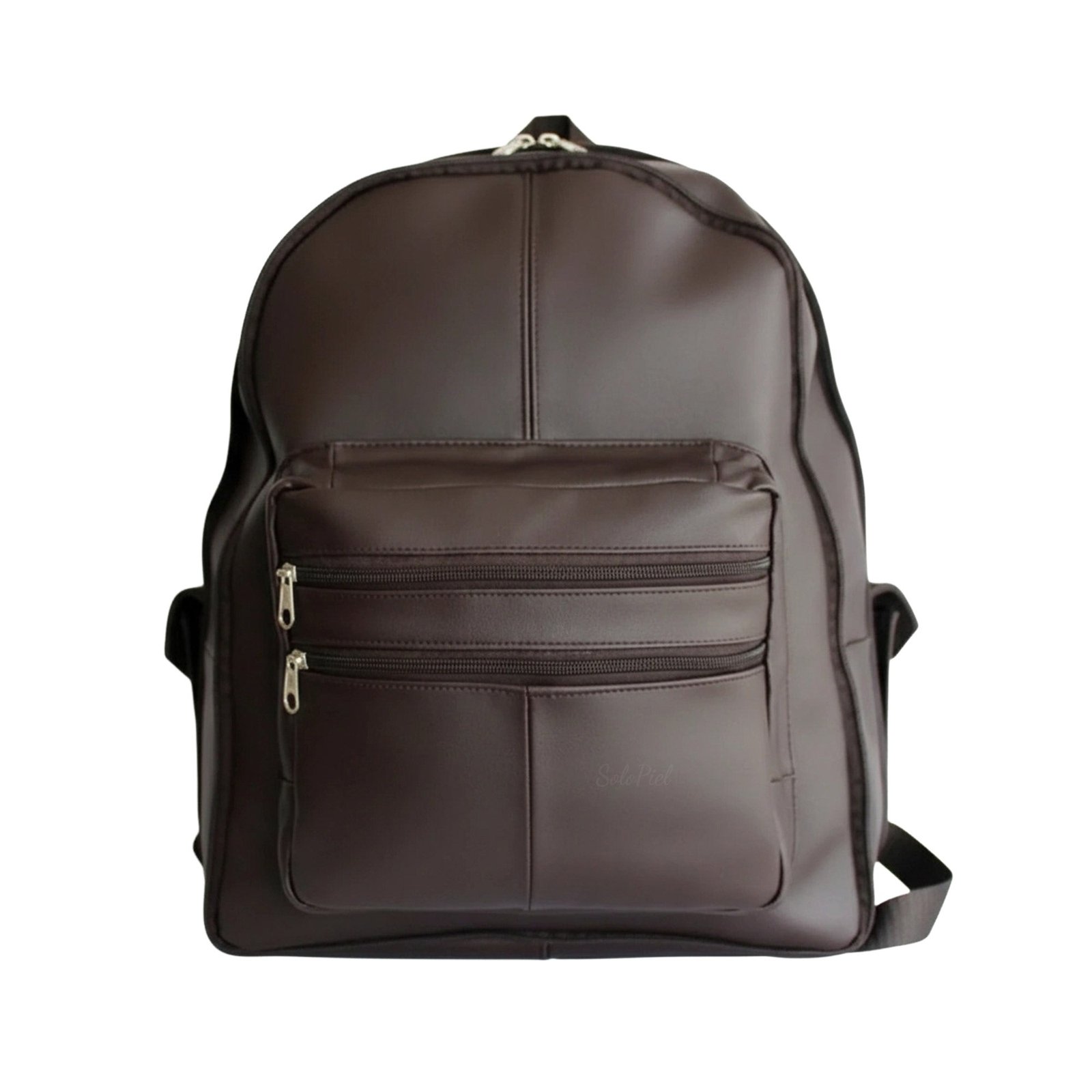 Mochila Backpack de Piel Expandible - Image 3