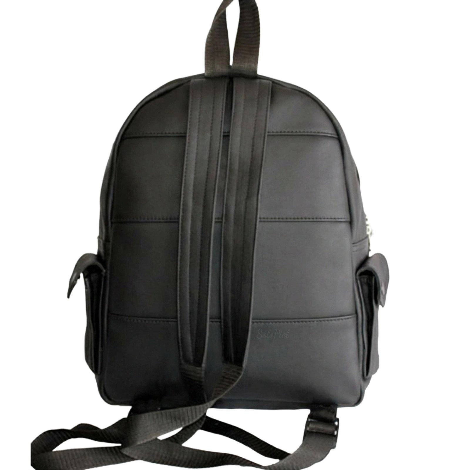 Mochila Backpack de Piel Expandible - Image 8