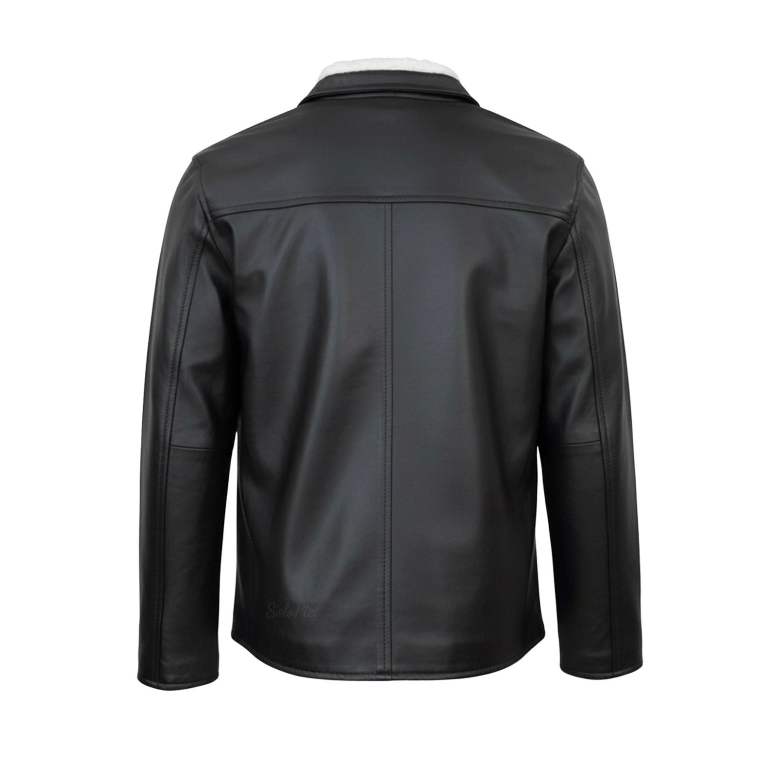 Chamarra de Piel de Borrego para Caballero Forro de Lana Sintética Marcos - Image 2