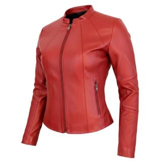 Chamarra de Piel de Borrego para Dama Corta Torera Nicole