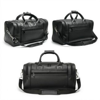 Juego de 3 Maletas Deportivas De Piel De Res Gruesa